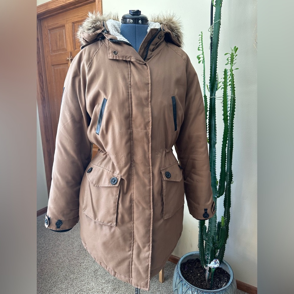 Stone Mountain Outerwear Women's Parka with detachable Faux Fur Hood